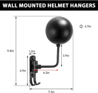 Helmet Hanger Wall Mount