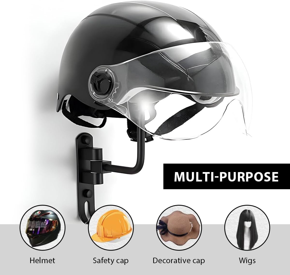 Helmet Hanger Wall Mount